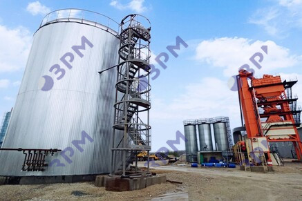 Резервуар РВС-1000 м3 для битума в Саратовской области  в Оренбурге - Опытный завод резервуаров и металлоконструкций