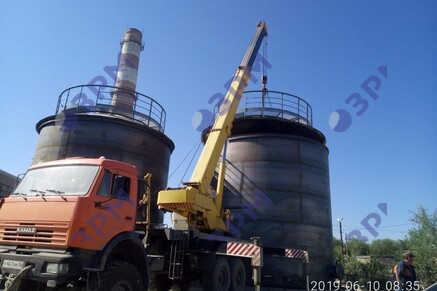 РВС-300 м3 для битума в Оренбурге - Опытный завод резервуаров и металлоконструкций